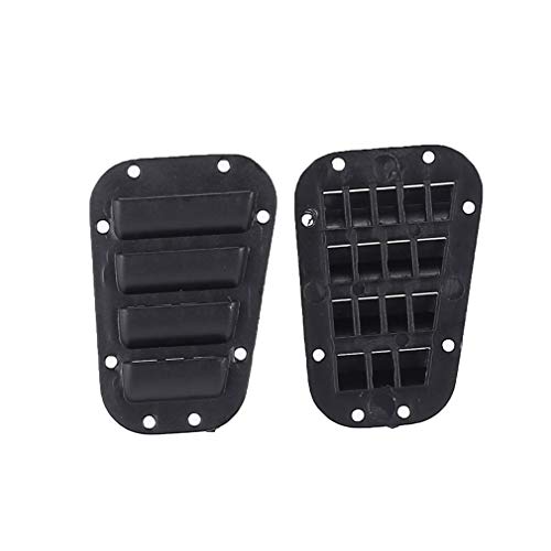 shepoIseven 2pcs RC Decoration Motor Cover Side Air Intake Grille for Traxxas TRX-4 1/10 RC Crawler Climbing Car Spare Parts Accessories