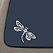 NI152 Dragonfly - Die Cut Vinyl Window Decal/Sticker for Car/Truck 5