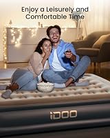 iDOO Single Air Bed with Built-In Pump 188x99x38cm 249kg Max view 8