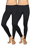 90 Degree by Reflex Power Flex Yoga Pants - Black 2 Pack Small