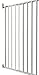 Storkcraft Easy Walk-Thru Tall Metal Safety Gate (White, Black, Gray) – 33.75 Inches Tall, Easy to Install, Pet-Friendly, Durable Metal Hardware, Ideal for Taller Children and Larger Pets