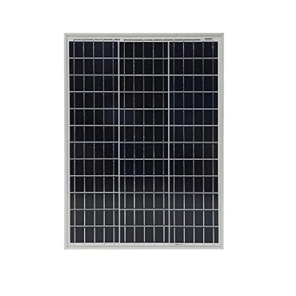Amazoncom Iookme H Polycrystalline Solar Panel 50w