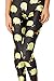 QZUnique Women's Cartoon Character Digital Printed Footless Elastic Leggings