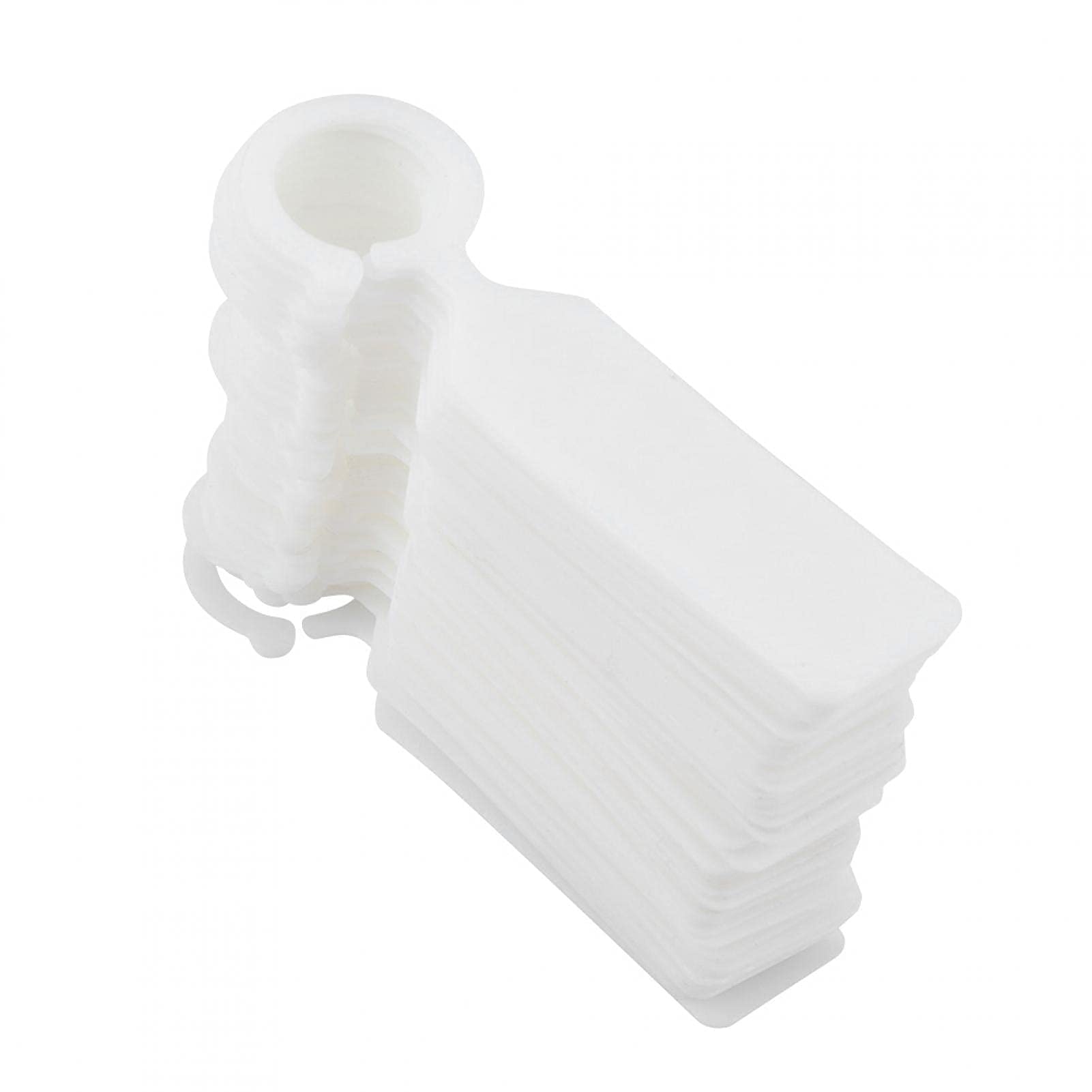 Plastic Hanging Labels for Plant Tree Nursery Seedling Tags Garden Decor 100 PCS (#1)