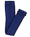RuffleButts Baby/Toddler Girls Ankle Length Knit Footless Tights with Ruffle