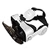 FANNEGO VR Headset, VR Goggles with Stereo Headphone Compatible with IOS & Android 3.5