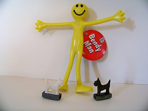 Bundle: 2 Items - Magnetic Tricky Dogs and Bendy Man