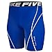 New 048 Skin Tights Compression Base Layer Blue Running Short Pants Mens