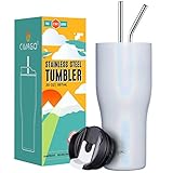 CIVAGO 30 oz Tumbler with Straw and Lid