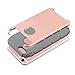 iPhone 6/6s case KXLY 2 in 1 Hybrid Heavy Duty Shockproof Protective Cover Hard PC Rugged Soft TPU Bumper Dual Layer +Tempered Glass Screen Protector+Stylus[Rose Gold-Gray]