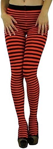 Opaque Striped Tights