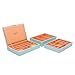 WOLF 318805 Medium Stackable Tray Set, Aqua