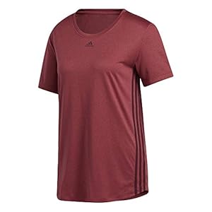 adidas T-shirt voor dames met 3 strepen
