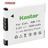 Kastar Replacement Battery for Canon NB-11L NB-11LH NB11L NB11LH CB-2LD CB-2LF and Canon A2300 A2400 IS A2500 A2600 A3400 IS A3500 IS A4000 IS A4050 IS, SX400 IS SX410 IS SX420 IS, ELPH 110 HS