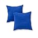 Greendale Home Fashions Outdoor Accent Pillows, Marine Blue, Set of 2