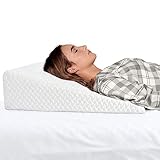 Milliard Wedge Pillow for Sleeping, with Memory