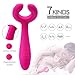 G-Spot Rabbit Waterproof Rechargeable 3 Motors Dildo Vibrator Adult Sex Toys – Adorime Silicone Clitoris Vagina Penis Stimulator Massager Sex Things for Men, Women and Couplesthumb 2
