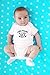 CBTwear Little Peanut Baby Bodysuit - Adorable Boy Girl Romper Clothing Funny Cute Infant Outfit Unisex (6 Months, White)