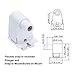 JOMITOP 5 Pairs Tombstone Base Holder Socket Connector with T8 Single Pin FA8 8ft LED Bulb Light Replacement Fluorescent Plunger