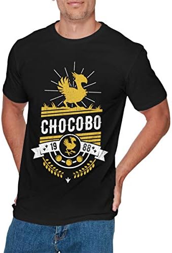 REBECCA GOULD Mens Funny Final Fantasy VIII T-Shirt Black