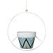 Mkono Plant Hanger Metal Hanging Planter Modern Home Decor, (Flower Pot Not Included)