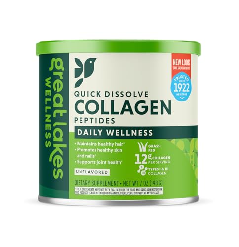 Great Lakes Wellness Collagen Peptides Powder Unflavored