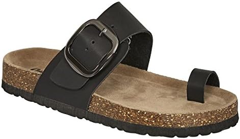 OUTWOODS Ladies Bork-63 Toe Loop Vegan Leather Sandals