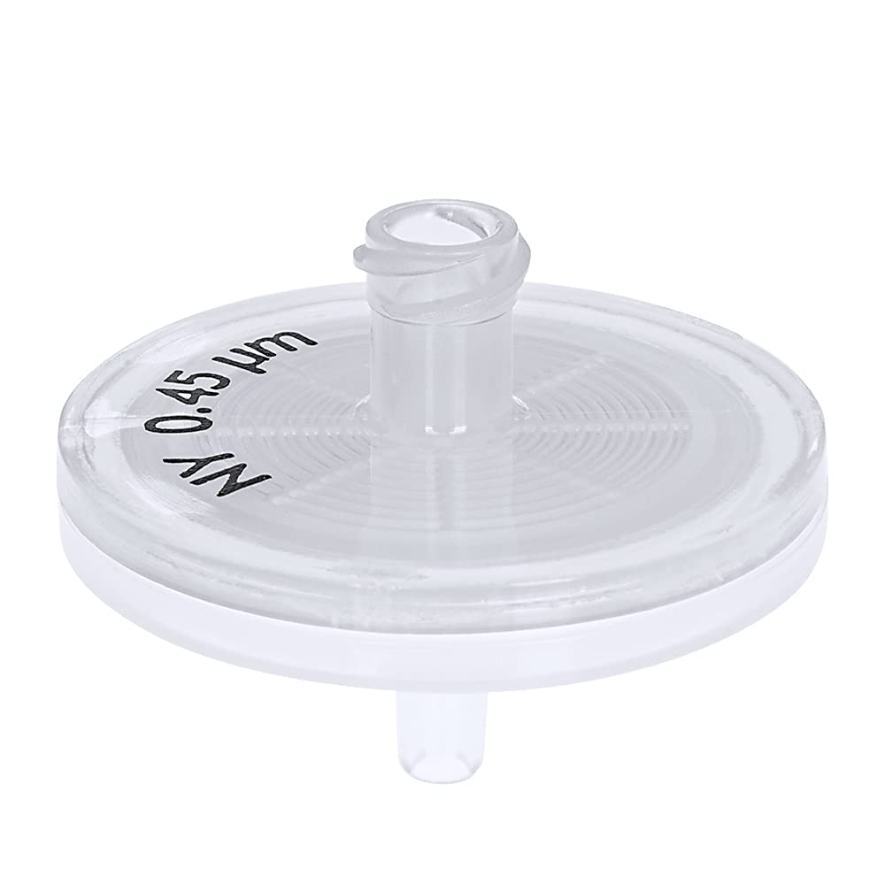 GVS Filter Technology, Syringe Filter, ABLUO, 13mm, NY Membrane, 0.45µm, PP Housing, 10/pk