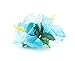 Hula Girl Hibiscus Flower Party Hair Clips - Hawaiian Party Themed Hair Clips, Luau Party Favors - Birthday Party Favors, Tropical Party Decorations (12 Pack) Assorted Colors