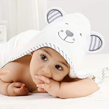 bear baby towel