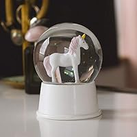 Thumbs Up UK UNISNOW Light Up Snow Globe, One Size, White