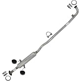 Exhaust Resonator Pipe Compatible for 2002-2006 Toyota Camry 2.4L | Stainless Steel | Northeastern Exhaust | Free Gaskets, Hangers, Clamp, and Bolt Kit Included