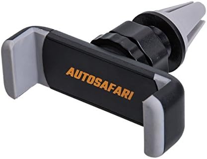 AutoSafari Car Cell Phone Holder | Black Cell Phone Mount, Cell Phone Dash Mount, Cell Phone Car Accessories, Cell Phones, Car Holder, Car, For IPhone 7, 6, 5 Samsung Galaxy S7, S7 Edge, S6,S5