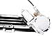AUTOPA 51358252430 Rear Right Power Window Regulator with Motor Compatible with BMW E39 525i 528i 530i 540i