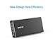 20000mAh Portable Charger, iXCC Power Battery Pack 3.4A Output 2-Port Power Bank (2.0 A Input, Dual ChargeWise 2.0 USB Ports Li-polymer Battery) Portable Battery Charger for iPhone, iPad, Galaxy-Black