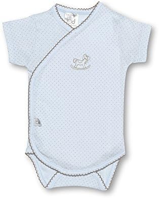 BODY M/CORTA CAJA T.3 M DOTS 051 03 AZUL: Amazon.es: Bebé