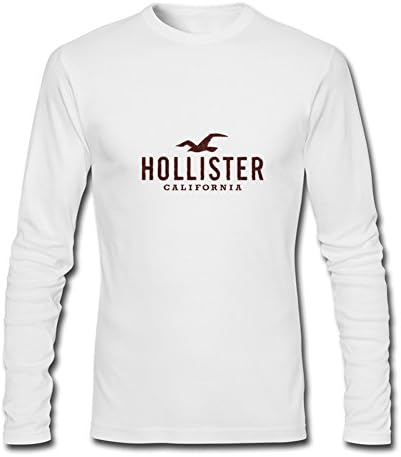 Hollister California for Men Printed Long Sleeve Cotton T-shirt