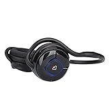 WhiteLabel MusicJogger Wireless Bluetooth Stereo Headphones, Headphone, Sport Headset, Music Streaming, Noise Reduction Handsfree Voice Calling (Black)