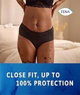 TENA Silhouette Noir Low Rise Large 27 Panties Urinary Leak Protection view 4