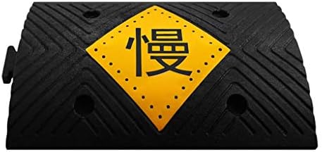 Lindou Modern Blanket Road Speed Bump, Car Rubber Kerb Ramps Non-slip Mat School Community Buffer Zone Room carpet (Color : B)
