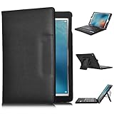 IVSO Apple iPad Pro 9.7 Case With Keyboard Ultra-Thin DETACHABLE Bluetooth Keyboard Stand Case / Cover for Apple iPad Pro 9.7-inch 2015 Version Tablet (Black)