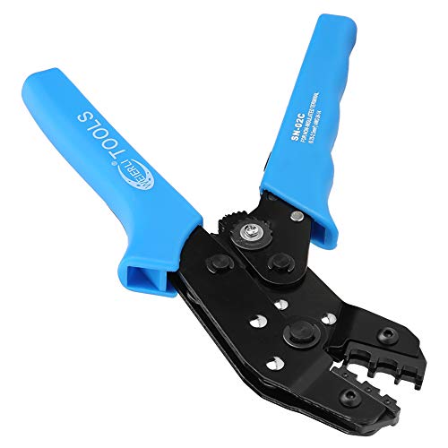 Multifunctional Network Crimping Pliers Insulated Terminal Wire Crimpers Ratchet Tool