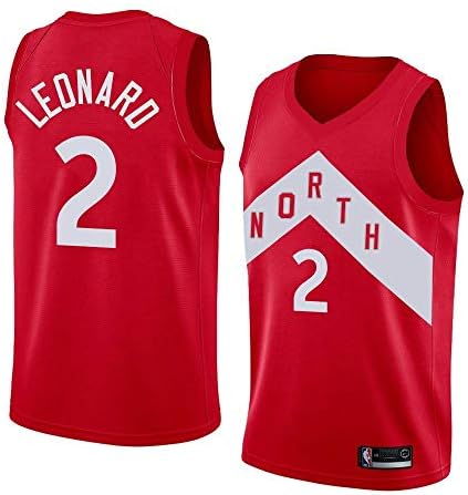 Men’s Jersey - NBA Toronto Raptors #2 Kawhi Leonard Mesh Basketball Jersey Swingman Edition Sportswear Vest Unisex Sleeveless T-Shirt