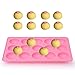 Bachelorette Party Silicone Candy Mold Breast Shape Mini Chocolate Jello Mold Cookies Pan for Candy Making Ice Cubes Tray Soap and Gag Gift, Pack of 2