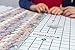 Blocking Mats for Knitting - 9 Extra Thick Boards With 1 Inch Spaced Grid - For Needlepoint or Crochet - Includes 150 Stainless T-Pins and Convenient Storage Bag With Handles