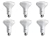 Philips LED Dimmable BR30 Light Bulb: 650-Lumen, 2700-Kelvin, 9-Watt (65-Watt Equivalent), E26 Base, Soft White, 6-Pack
