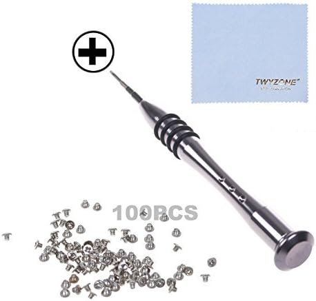 TWYZONE Keyboard Screws 100pcs For Macbook A1278 A1286 A1297 A1465 A1370 A1369 A1342 A1181 A1398 A1425 A1502