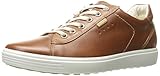 ECCO Women's Women's Soft Fashion Sneaker, Mahogany, 39 EU/8-8.5 M US