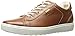 ECCO Women's Women's Soft Fashion Sneaker, Mahogany, 39 EU/8-8.5 M US