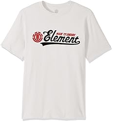 Element Men's Branded Logo T-Shirt Solid